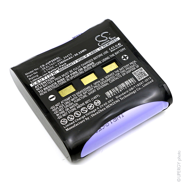 Batterie(s) Batterie appareil de mesure 3.7V 6400mAh