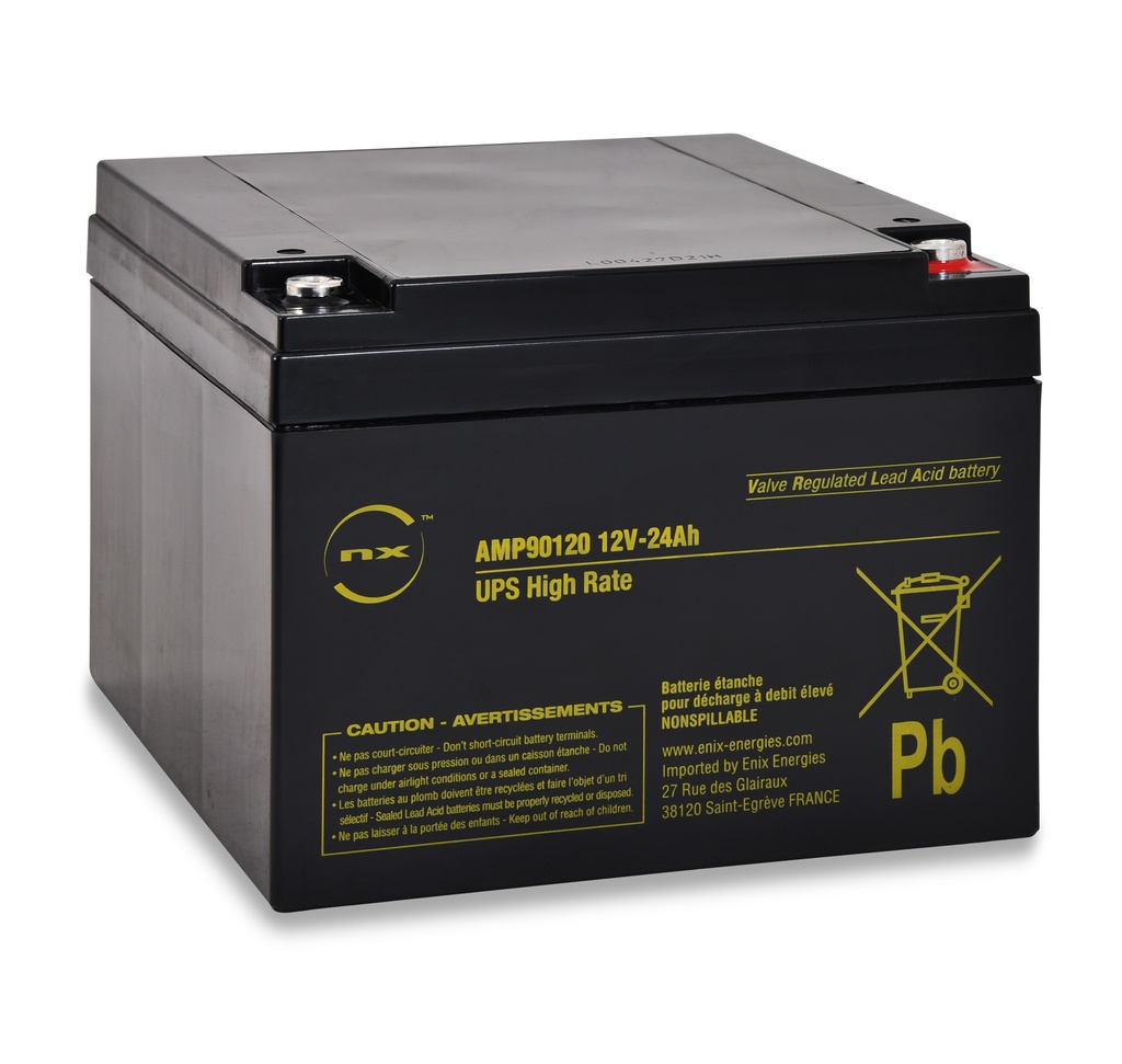 Unité(s) Batterie onduleur (UPS) NX 24-12 UPS High Rate 12V 24Ah M5-F