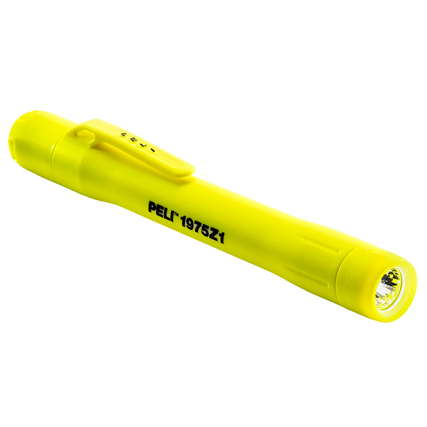 Blister(s) x 1 Lampe torche stylo PELI 1975 ATEX Z1 94 lumens