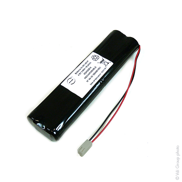 Pack(s) Batterie Nimh 4x 4/3A   4S1P ST5 4.8V 3.8Ah Molex