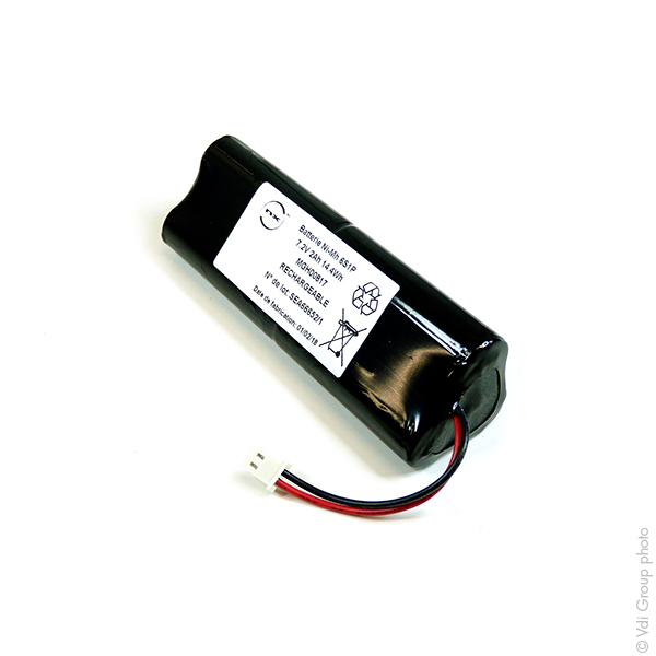 Pack(s) Batterie Nimh 6x AA  6S1P ST5 7.2V 2Ah Molex