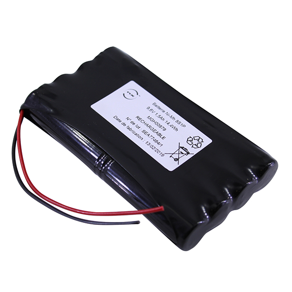 Pack(s) Batterie Nimh 8x AA HT 8S1P ST5 9.6V 1.5Ah F100