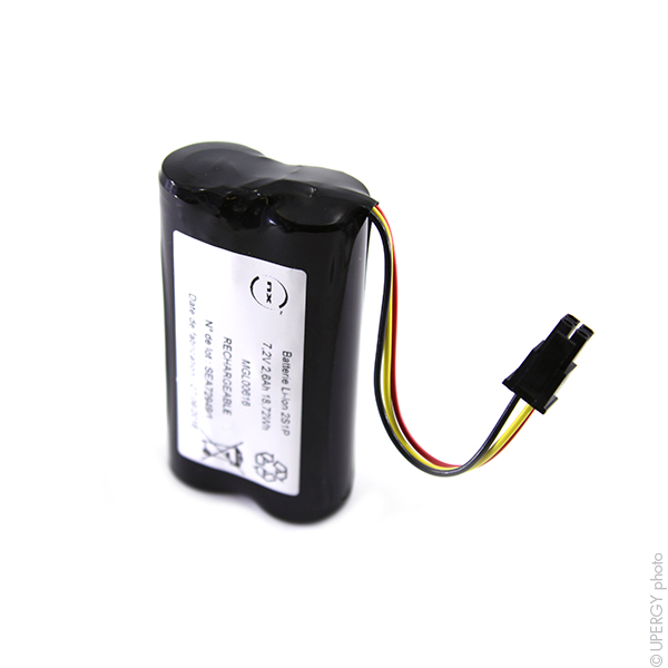 Pack(s) Batterie médicale rechargeable Aspect Medicale BIS VISTA 7.2V 3.5Ah Mole