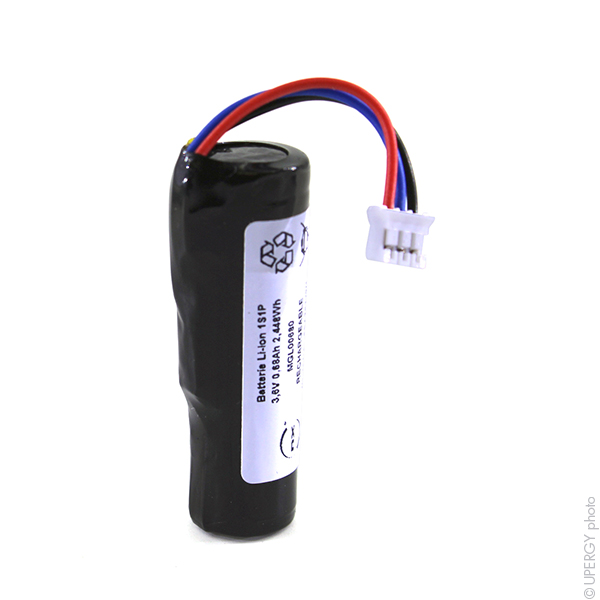 Pack(s) Batterie Li-Ion 1x AA 1S1P ST1 3.6V 650mAh JST