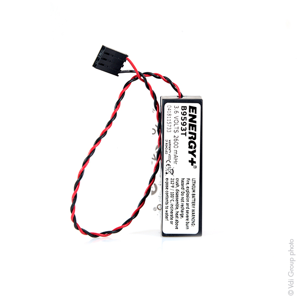 Unité(s) Pile lithium B9593T 3.6V 2.6Ah