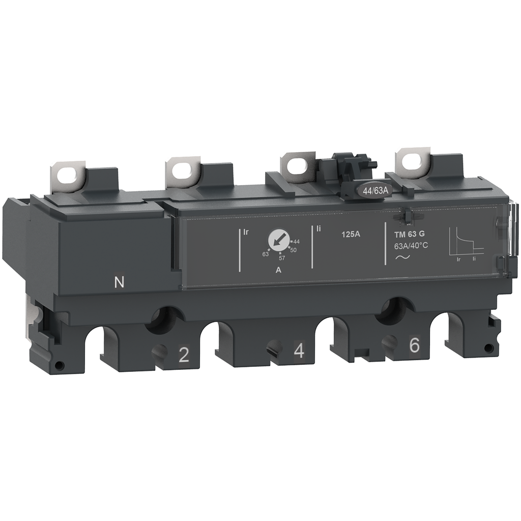 ComPacT NSX - Déclencheur magnéto-thermique TM-DC-G 200A - 4P4D pour NSX250DC