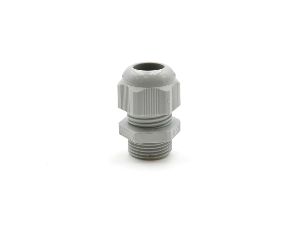 Presse-étoupe en polyamide IP68 ISO 20 gris (RAL 7035)