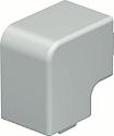 Angle plat 40x40mm Chlorure de polyvinyle blanc pur RAL 9010