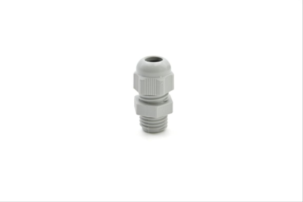 Presse-étoupe en polyamide IP68 ISO 12 gris (RAL 7035)