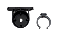 [CATCI18D] support mural de perche diam 42-48 mm, plastique semi-rigide.