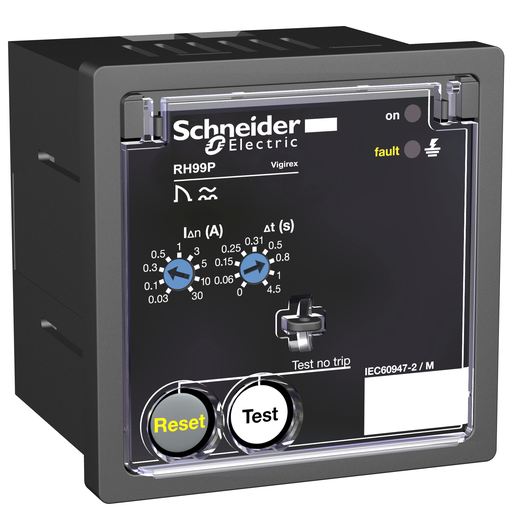 [SCH56270] Vigirex RH99P 12-24VAC/12 -48VCC sensibilité 0,03A-30A réarmement manuel