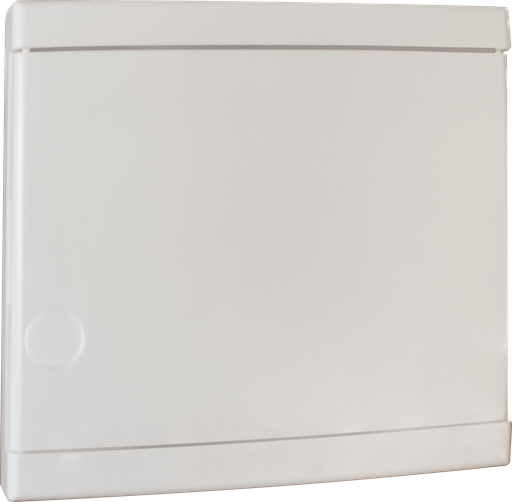 [EUR19084] Porte pour coffret 13 modules blanche ( rajout serrure possible)