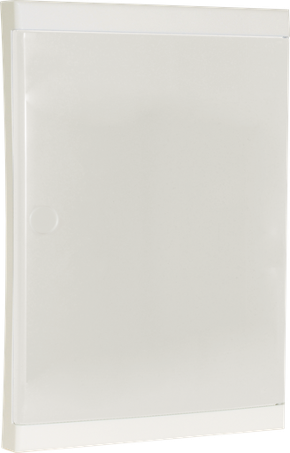 [EUR19086] Porte pour coffret 26 modules blanche ( rajout serrure possible)