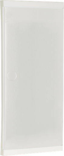[EUR19087] Porte pour coffret 39 modules blanche ( rajout serrure possible)