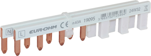 [EUR19095] Peigne horizontal 1P+N 63A  7dents