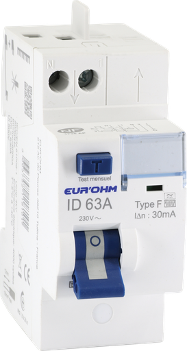 [EUR23663] ID 2x63A 30mA Type F H/H