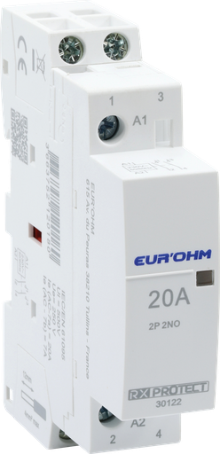 [EUR30122] Contacteur 2x20A 220V 2NO