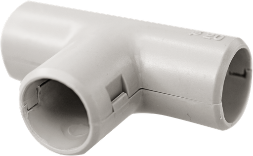 [EUR42320] Té Ø20mm gris