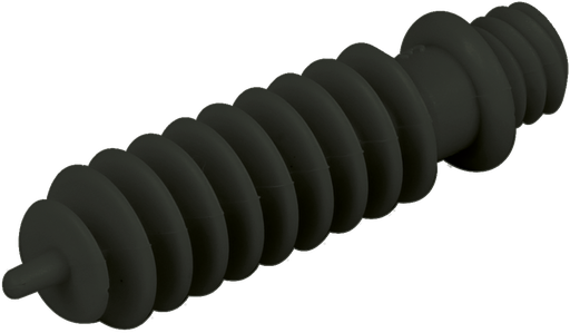 [EUR43612] Chev. tête filet. noire perc. 8mm