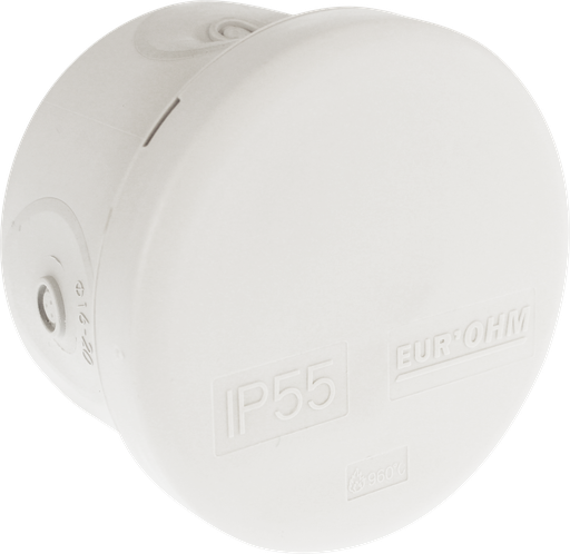[EUR50031] Bte IP55 ronde d60x40  650° ent dir.
