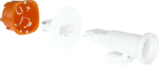 [EUR53039] Kit applique E27 d54+Douille