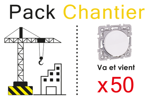 [EUR60209] """SQUARE LOT 50 VV 10A BLC """"TOP CHANTIER"""""""