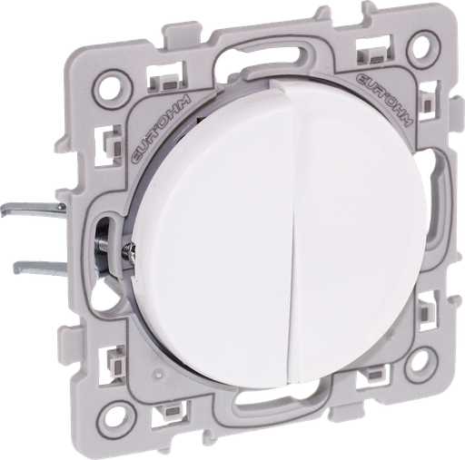 [EUR60213] SQUARE double VV BLC GRIF