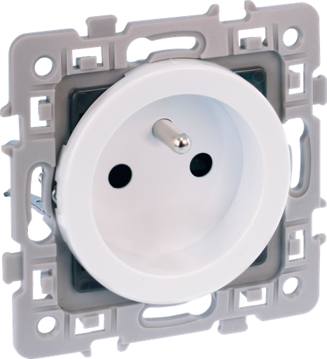 [EUR60257] SQUARE PC 2P+T BLC renov GRIF