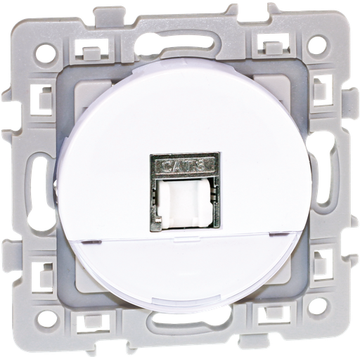 [EUR60279] SQUARE RJ45 CAT6A STP (Grade3 TV) BLC