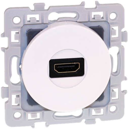 [EUR60280] SQUARE prise HDMI BLC