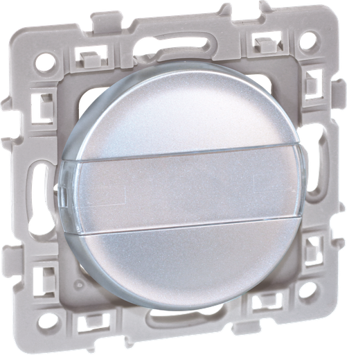 [EUR60406] SQUARE POUS porte-etiq SILVER