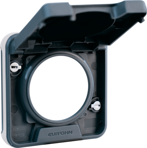 [EUR60856] OXXO Cadre interm. fonction cde COMETE pour saillie gris IP55