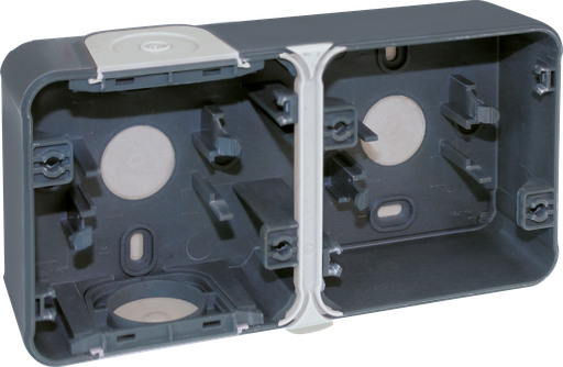 [EUR60861] BOITE 2P GRIS horiz SAILLIE