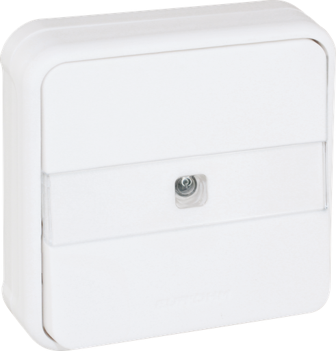 [EUR60893] OXXO BP porte etiq lum BLANC ENCASTRE IP55