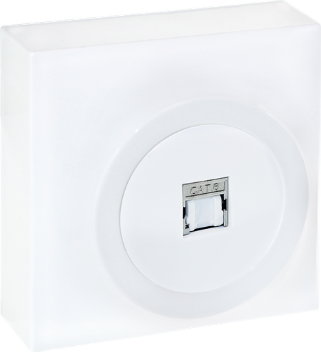 [EUR60971] DUNE RJ45 Cat.6 Grade 1 BLANC