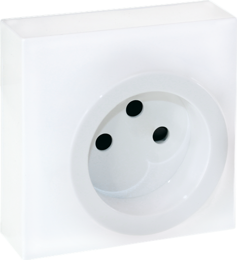 [EUR60987] DUNE CADRE SIMPLE + EMBASE pour PC  BLANC