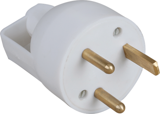 [EUR61061] 20A male droite 2P+T  ann. grise