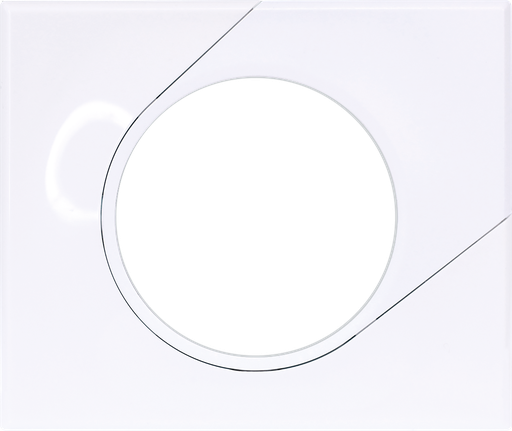 [EUR61195] COMETE Plaque 1 poste Classic White