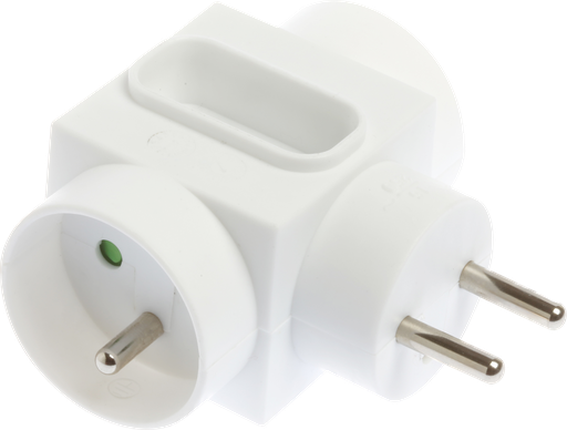 [EUR61210] Tri 2x16Alat+1x6Afront blc