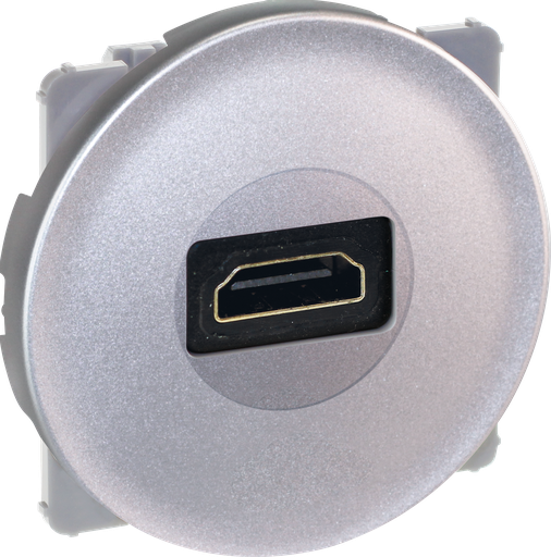 [EUR61380] COMETE Prise HDMI SILVER