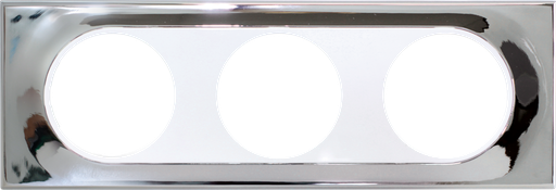 [EUR61478] COMETE Plaque 3 positionstes MIRROR