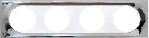 [EUR61479] COMETE Plaque 4 postes MIRROR
