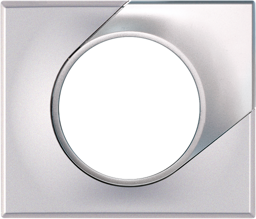 [EUR61595] COMETE Plaque 1 poste SILVER