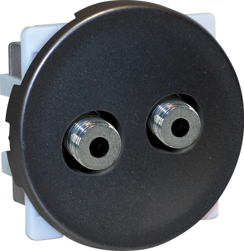 [EUR61668] COMETE Prise Double TV  Multi. Serv. Type F VULCAIN