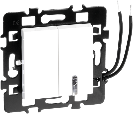 [EUR61815] Double BP à voy. bleu et ss voy.