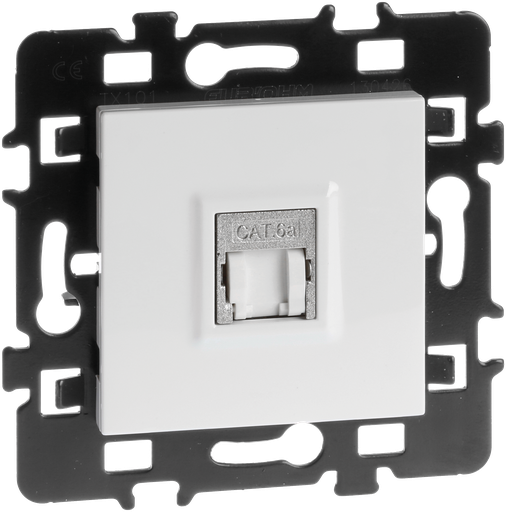 [EUR61871] RJ 45 C.6 FTP Gr. 1(tél+LAN)+enj.