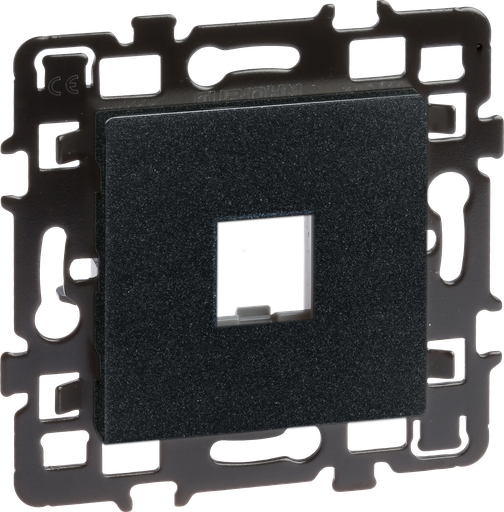 [EUR61978] Cadre support RJ45 antracite