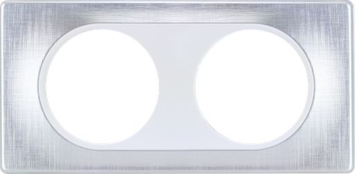 [EUR62157] COMETE Plaque 2 postes SOUL