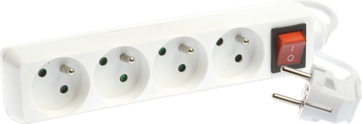 [EUR64096] Bloc4pr.2P+T blanc  inter. 3G1 1.5m