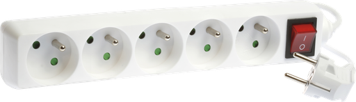 [EUR64097] Bloc5pr.2P+T blanc  inter. 3G1,5 1,5m